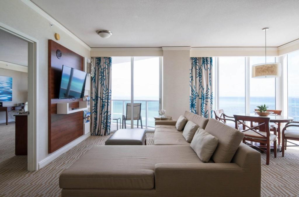 Two-Bedroom Collins Apartment #1409 Sunny Isles Beach Dış mekan fotoğraf